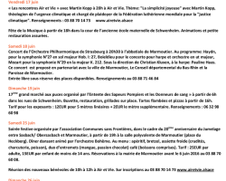 16 06 14 manifestations au pays de marmoutier et sommerau
