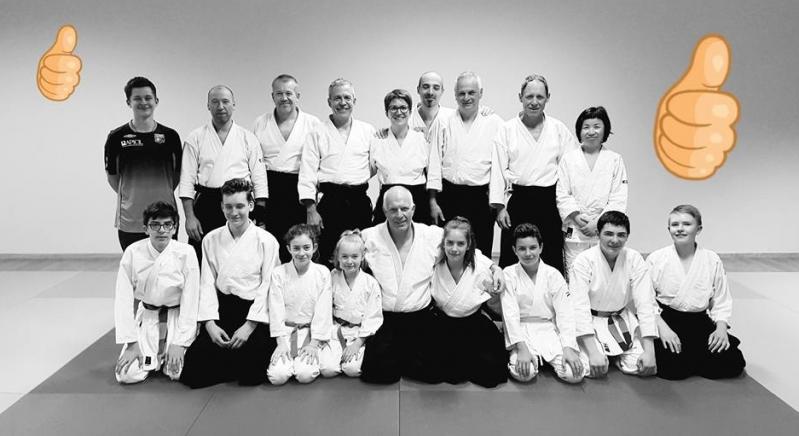 Aikido club du vignoble photo de groupe