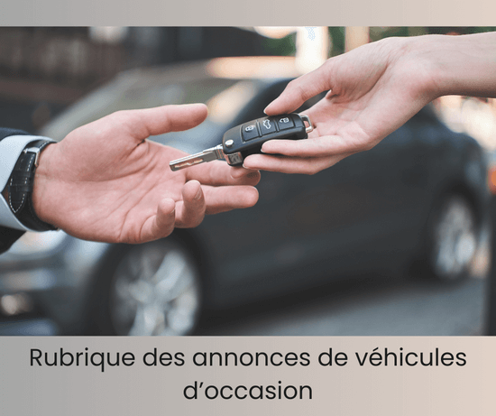 Annonces véhicules d'occasion